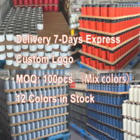 Bouteille d'eau isotherme en acier inoxydable de marque avec 2 couvercles (couvercle à bec verseur), poignée en paracorde, large ouverture, double paroi, anti-condensation