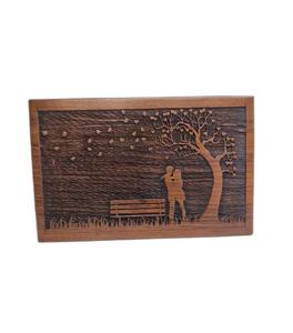 Decorative <b>Urns</b> Wooden Ashes Storage Loving Movement White Tree Engraving Design <b>Large</b> <b>Urn</b> Cremation <b>Urn</b> for Ashes Rosewood - Product Image 1