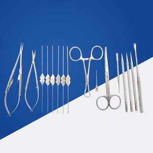 Kit de 17 Piezas para Sondaje y Seringado, Instrumentos Quirúrgicos Oftálmicos de Acero Inoxidable, Herramientas Alemanas para Cirugía Ocular, Profesional, Manual - Product Image 6