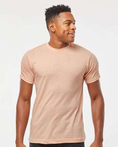 Tultex 241 T-shirt unisexe 100% coton poly-riche avec col rond et étiquette déchirable pour une marque personnalisée - Product Image 2