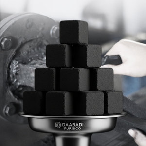 Briquetas de carbón de cáscara de coco 100% ecológicas naturales Daabadi Shisha/Hookah de larga duración rendimiento sin humo ceniza blanca - Product Image 1