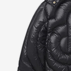 Veste matelassée streetwear personnalisée de haute qualité pour hommes et femmes, facile à porter avec décoration brodée, vente en gros - Product Image 4