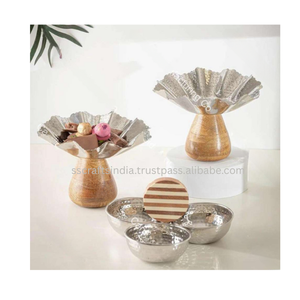 Handmade Hiện Đại Hương Burner Gỗ Với Brass Inlay Arabic Phong Cách Mubkhar Trang Trí Burner Cho Nhà Ấn Độ - Product Image 3