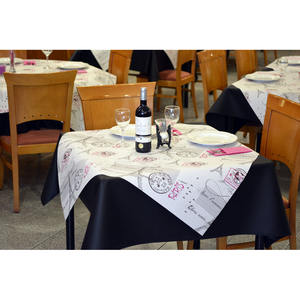 Nappe blanche 120x120cm Pars Print, papier professionnel, emballée sous film rétractable avec code EAN, B2B - Product Image 1