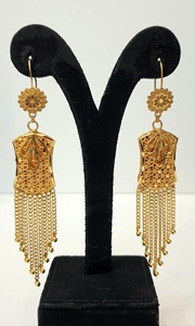Colección Dubai, Juego de Joyas Nupciales para Mujer Chapadas en Oro de 24 Quilates, 2 Gramos, Chapado Pesado, Precioso Colgante, Mejor Valor, Moda - Product Image 2
