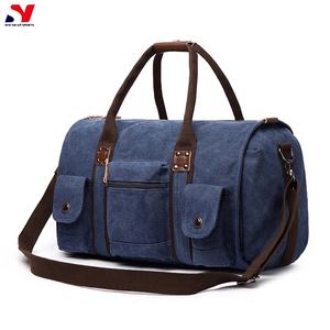 Custom Logo Waterproof Leather Travel Duffle Bag Cheap Price Weekday Sports <b>Gym</b> <b>Tote</b> Zipper Customizable Weekday Travel Bag - Product Image 3
