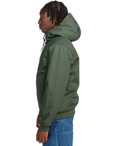 Usine en gros grande taille tricoté coupe-vent veste course décontracté fermeture éclair respirant imperméable coupe-vent écologique rapide - Product Image 4