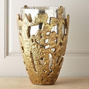 Vase en métal moderne pour la décoration de la maison |   Vase à fleurs décoratif en laiton de qualité supérieure pour les intérieurs - Product Image 1