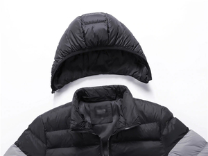 Chaqueta acolchada gruesa con logotipo personalizado OEM, chaqueta de invierno personalizada de alta calidad impresa para hombre, chaqueta acolchada con burbujas, ropa de invierno - Product Image 6