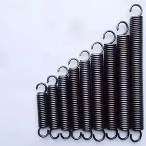 Factory Custom Heavy Duty Micro Mini Long Extension Stainless Steel Wire Spiral Coil Tension Springs With Hooks Wholesale