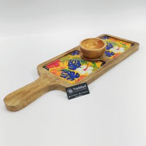 Plateau de service en bois imprimé en émail au meilleur prix par Tradebyd une entreprise de fabrication indienne - Product Image 4
