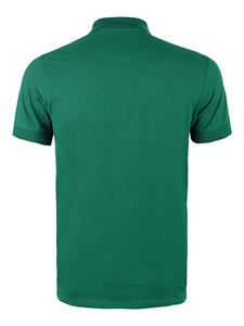 Polos pour hommes %95 coton %5 lycra 180 GSM couleur verte - Product Image 4