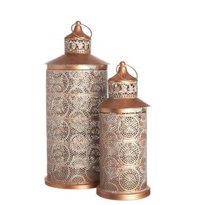 Decorative Nordic Metal Lantern <b>Candlestick</b> <b>Holder</b> Handmade Durable for Modern Outdoor Home Decor Living Room Christmas Wedding - Product Image 1