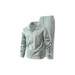 GXAMOY, chándal atlético de 2 piezas para hombre, chándal informal con cremallera completa para correr, conjunto de entrenamiento deportivo, ropa deportiva - Product Image 6