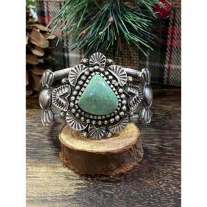 Pulsera de Plata de Ley Turquesa Carico Lake de Kevin Billah - Product Image 1