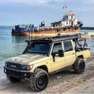 Bastante usado Toyota Land Cruiser camioneta de doble cabina diésel 4.5L LHD conducción a la derecha en Stock mejor precio envío rápido a la venta - Product Image 3