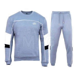 ชุดวอร์มขนแกะระบายอากาศ2ชิ้นของผู้ชายกางเกงขายาวออกแบบโลโก้เสื้อผ้าฤดูหนาวขนาดใหญ่พิเศษสำหรับผู้ใหญ่สำหรับใช้ในยิม - Product Image 1