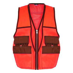 Bright Orange Hunting <b>Vest</b> Adjustable Shell Bag <b>Utility</b> Game Bird Carrier Outdoor Shooting Waistcoat For Men - Product Image 6