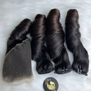 Cdyhairvn เวียดนามไม่เรียเด้ง100% ผมคนผู้บริจาคคนเดียวปรับแต่งสีได้เครื่องขยายสองชั้น - Product Image 1