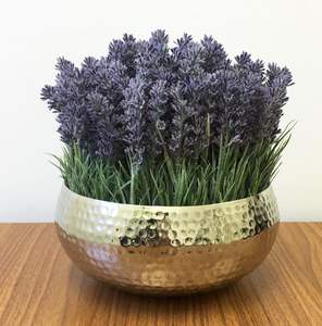 Pot en métal galvanisé pour plantes de jardin d'extérieur, vase de sol artisanal de style côtier - Product Image 6