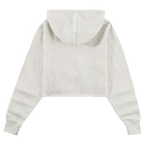 เสื้อครอปมีฮู้ดแขนยาวลำลองสำหรับผู้หญิงเสื้อครอปมีฮู้ดเสื้อครอปมีฮู้ดสำหรับฤดูใบไม้ร่วงฤดูหนาว - Product Image 3