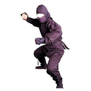 Uniformes Ninja sur mesure Vêtements d'arts martiaux Uniforme Ninja meilleure qualité Vente en gros Uniforme Ninja uni avec logo personnalisé - Product Image 1