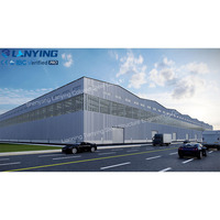 Bâtiment préfabriqué en structure métallique pour entrepôt industriel, atelier, hangar et construction agricole