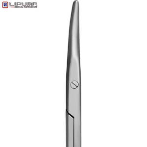 Ciseaux incurvés professionnels en carbure de tungstène de 11 pouces Instruments chirurgicaux dentaires manuels de haute qualité Norme de sécurité Mol - Product Image 3