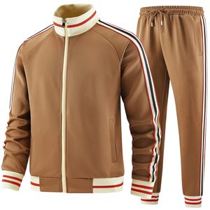 2025 décontracté Zip haut femmes survêtement ensemble 2 pièces ensemble taille élastique pantalon femmes coupe-vent survêtements ensembles grande taille survêtement - Product Image 2