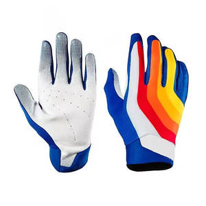 MOQ bajo Suministro directo de fábrica Guantes de motocross de dedo completo de calidad superior ajustables - Product Image 1