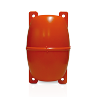 Flotteurs de filet de pêche en plastique HIPS Foryung, profondeur de travail 320m, flottabilité 6,3kg, résistants aux chocs/UV, fabriqués à Taïwan pour les eaux côtières