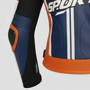 Chaqueta de Motociclista de Cuero Genuino para Hombre, Transpirable, de Invierno, con Protección, Bolsillos Delanteros, Chaquetas de Motocicleta al por Mayor - Product Image 5