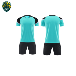 Kits de uniformes de fútbol de equipo con logotipo de sublimación Hombres Niños Camiseta de fútbol Venta al por mayor Tela ligera y duradera - Product Image 5