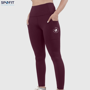 Best Selling Women Yoga <b>Leggings</b> 2025 New Style <b>Low</b> Price Solid Color Seamless <b>Waist</b> Quick Dry Summer Oem Service - Product Image 2