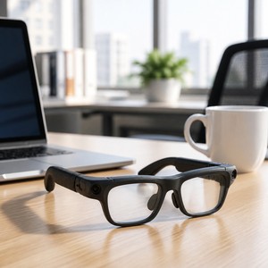 Lentes Inteligentes <span class=keywords><strong>Rokid</strong></span> <span class=keywords><strong>Max</strong></span> con IA - Navegación Visual Inteligente, Cámara 1080P, Traducción en Tiempo Real y Teleprompter, Lentes AR - Product Image 1