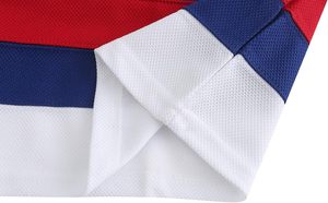 Camiseta de hockey sobre hielo con letras y números cosidos inspirada en la ropa clásica de hockey sobre hielo del equipo de EE. UU. 1980 con diseño y nombre personalizados - Product Image 6