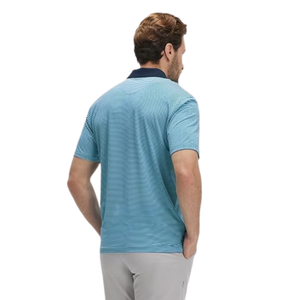 Polo de Golf a Rayas para Hombre, Transpirable, de Secado Rápido, que Absorbe la Humedad, Manga Corta, Informal, Deportivo - Product Image 2