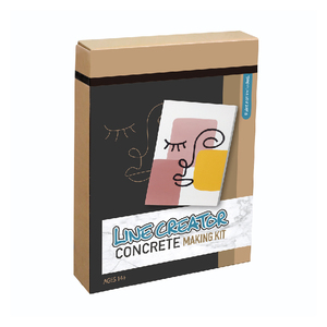 Arte Mural Abstracto Moderno en Concreto – Panel Escultórico Minimalista con Rostro Lineal para Decoración del Hogar - Product Image 5