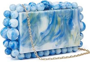 Most Demanded Luxury Style Resin and Precious Stone Clutch Latest Design for Wedding Party Events <b>Purse</b> Creative Clutches Bags - Product Image 2
