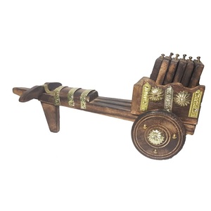 Juego de posavasos y madera de acacia redonda de 2 piezas respetuoso con el medio ambiente de lujo con soporte de bambú, juego de alfombrillas para tazas de té con soporte, posavasos de piedra - Product Image 1