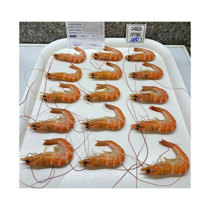 Camarones cocidos congelados a bajo precio, calidad premium HOSO, envasado a granel, listos para exportación. - Product Image 1