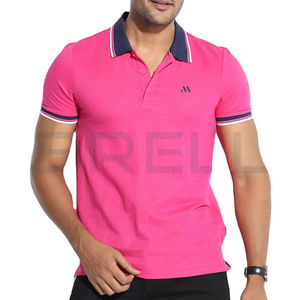 เสื้อโปโล220 GSM สำหรับผู้ชายผ้าฝ้าย100% พิมพ์ลายตามสั่งผลิต180คุณภาพระดับพรีเมียมคุณภาพสูงผลิตในประเทศบังคลาเทศ - Product Image 2