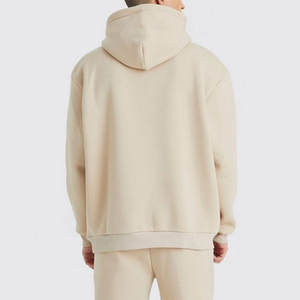 Conjunto de chándal acampanado de alta calidad con gráfico personalizado para hombre, Sudadera con capucha lisa y pantalones de chándal Acampanados para ropa de calle de invierno - Product Image 4