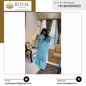 ชุดประจำชาติสำหรับงานแต่งงานดีไซน์เนอร์ชุดเคอร์ติพลาสโซแต่งลายลูกไม้ - Product Image 3