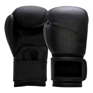Gants de boxe Arts martiaux mixtes Cuir Plus Paddding Fingerless Gants de sac de frappe authentiques - Product Image 1