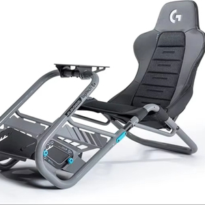 Asiento de Juego Trophy G Edition Sim Racing Cockpit, Totalmente Ajustable, Soporte de Accionamiento Directo, Ligero y Robusto, Comodidad Absoluta - Product Image 1