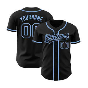 Jersey de béisbol personalizado con nombre de jugador de equipo, nuevo estilo, cómodo, transpirable, de talla grande, fabricante de camisetas de Softbol - Product Image 2