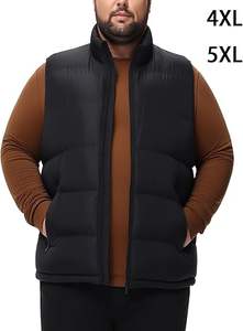Factory Direct <b>Sale</b> Best Selling Men's Winter Casual High Quality Breathable Customized Puffer Vest <b>Zipper</b> 100% Polyester - Product Image 2