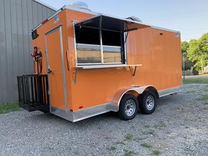 Wecare - Camioneta de Comida Pequeña, Mini Remolque de Comida, Carrito Móvil de Helados y Bocadillos - Product Image 2