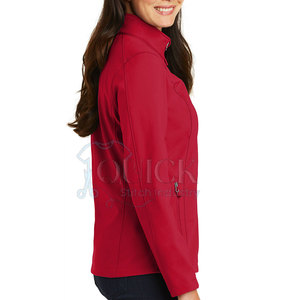 Chaquetas Softshell para Mujer Fabricadas en Pakistán - Forro de Nailon Tejido, Cuello Alto, Ecológicas y Transpirables para Invierno al Aire Libre - Product Image 4